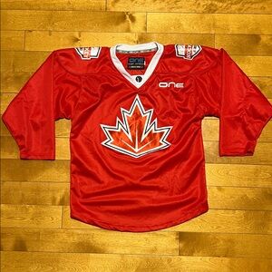 Team Canada One 3 on 3 Hockey Jersey - Size Youth L